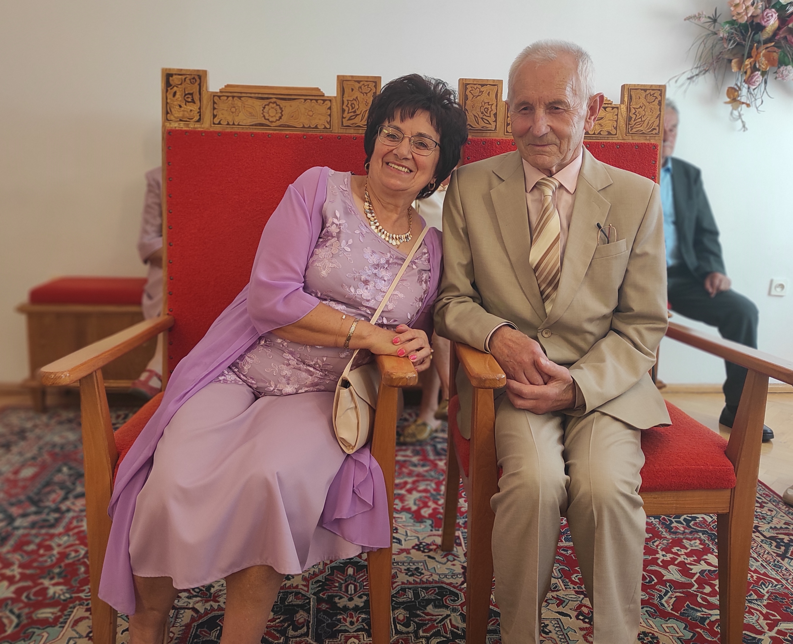Jubileusz 50 lecia Czesławy i Piotra Borowików, USC Będzino